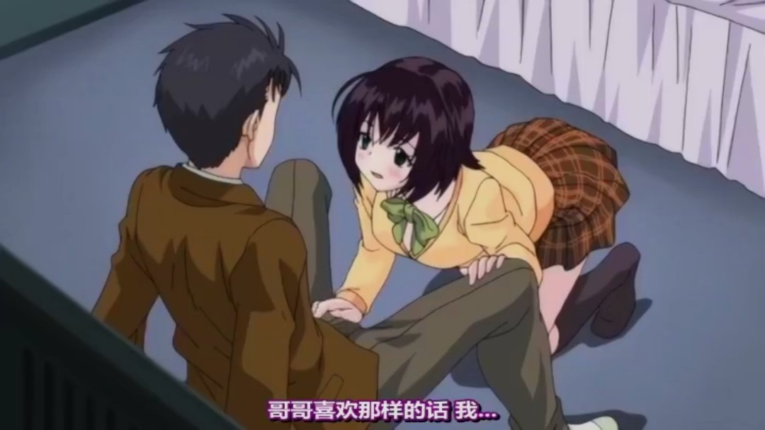 高瀨回到家後，被嫂子美久看到了隱藏的色情DVD。看了DVD發情的美久，說自己也想試試看，向高瀨逼近