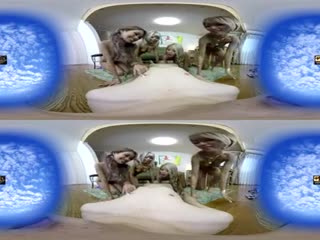 TB[VR3D] KMVR-036 ギャルがちゃーんとヌいてくれるハーレ