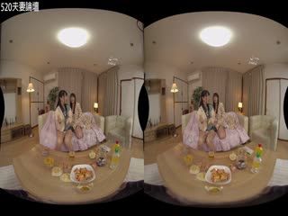 #LRVR3D MOVR-001 さんにんえっち いくみとみひなは親友で僕のセフレ 海报
