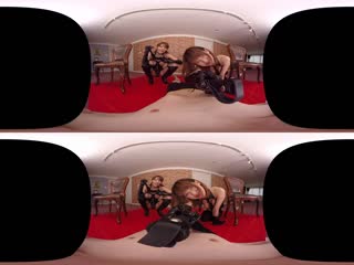 #TBVR3D DSVR-116 【VR】W痴女M男調教 ヒール踏み、唾飲み、バラ鞭、 海报