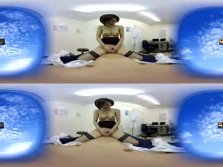 #TB3D KMVR-145 【VR】保健室の朝阳先生目当てで仮病を使ったら、生中出しSEXという看病をしてくれた件水野朝阳 海报