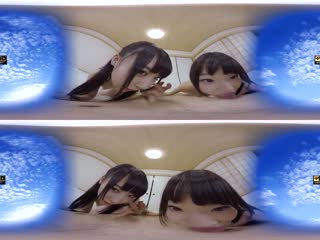 TB3D VARM-023 【VR】ゆうなとゆらのち●ぽ責め