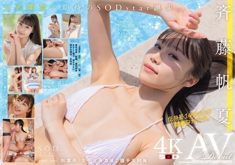 STARS945斉藤帆夏AVDEBUT【圧倒的4K映像でヌク!】 STARS945斉藤帆夏AVDEBUT【圧倒的4K映像でヌク!】